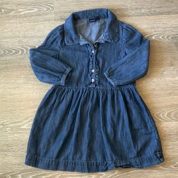 GAP | Dresses | Girls Gap Denim Dress | Poshmark
